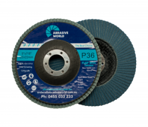 European Zirconia Flap Dics 125mm 36Grit x 1pc