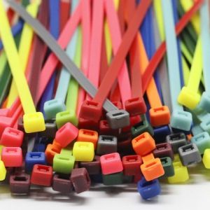 4.8mm X 200mm Mixed-Colour Cable Ties 100pcs